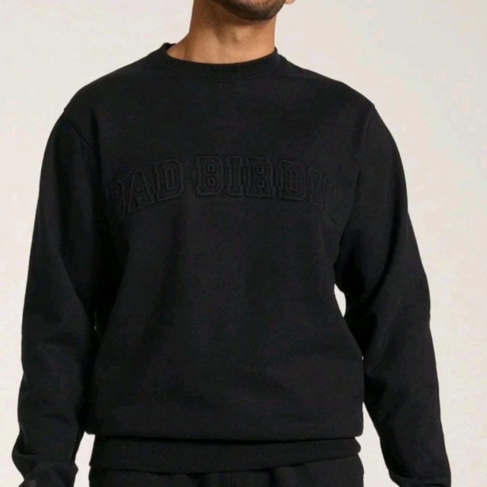 NEW Mens Bad Birdie Golf Performance Embossed Crew Sweatshirt Size XXL MSRP $88